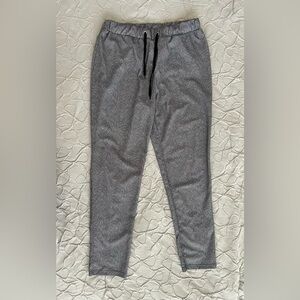 Women Jogger Pants Size XL Sweatpants Stretch Black Gray (0664)